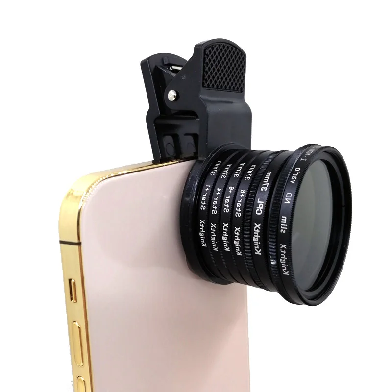 

KnightX Phone Camera Macro Lens Professional CPL Star Variable ND Filter all smartphones 37mm 52mm 55mm 58mm For canon nikon