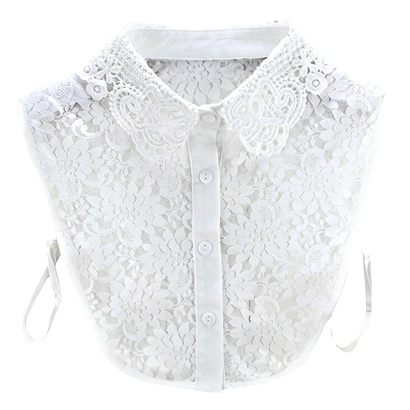 

New Arrival Women Detachable Hollow Lace Lapel Fake Collar False Blouse Clothing Accessories