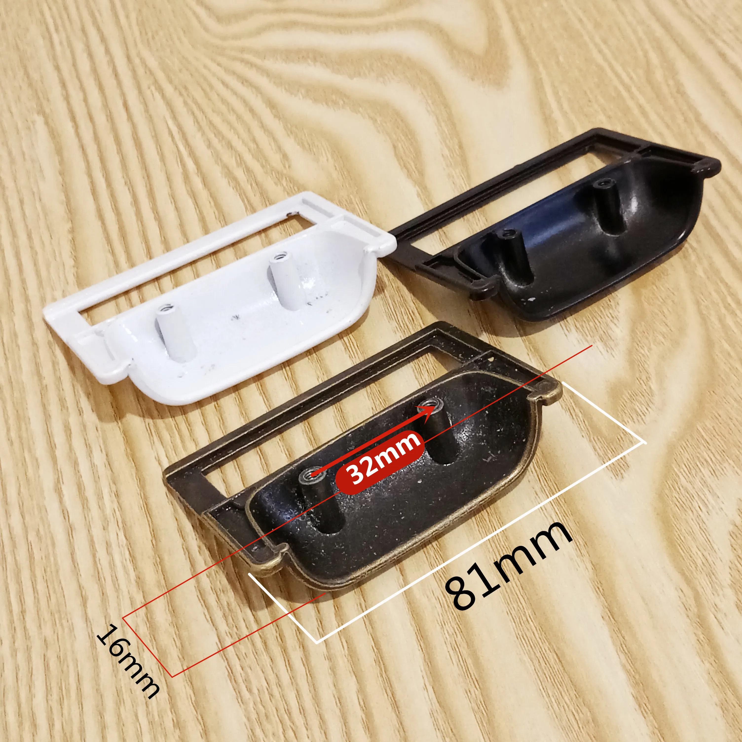 5 шт./лот Античная бронзовая этикетка рамка держатель для карт большой размер