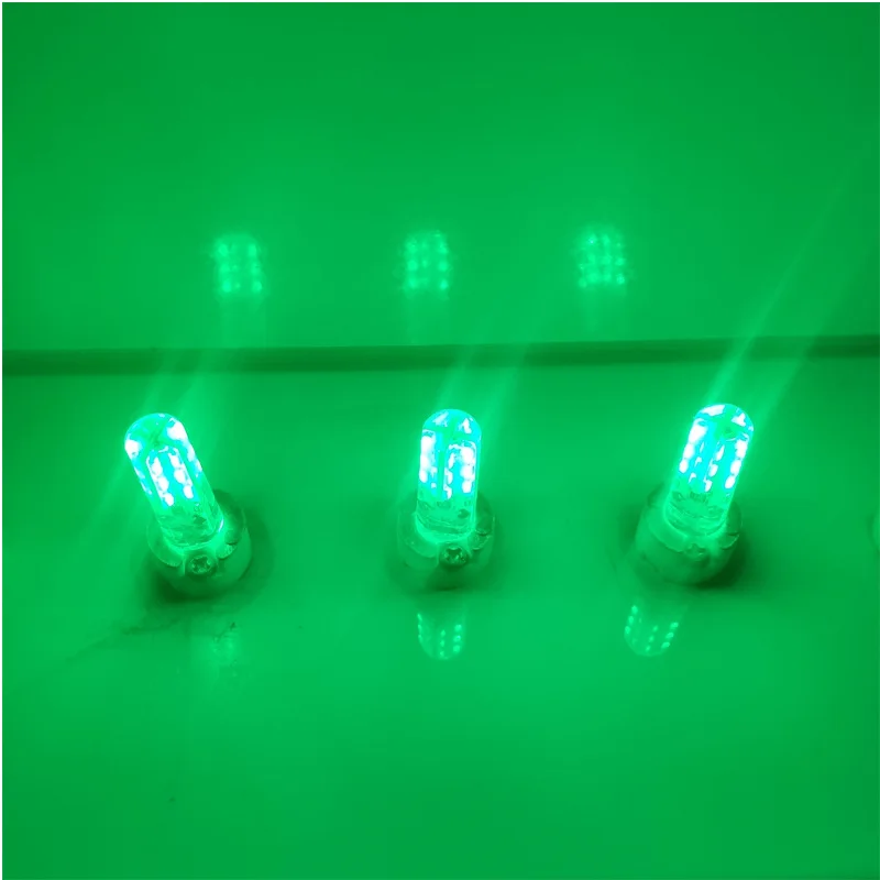10 шт. G4 24 светильник 3014smd синий 1 5 Вт Зеленый 12 В постоянного тока Красный Кукуруза