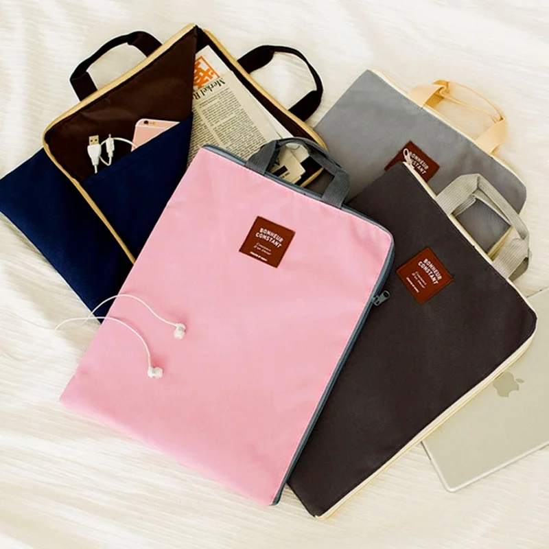 

Portable File Bag Desk Student Organizer Bag Novelty File Folder Stationery Desk Organizer File Organizer Office Accessories