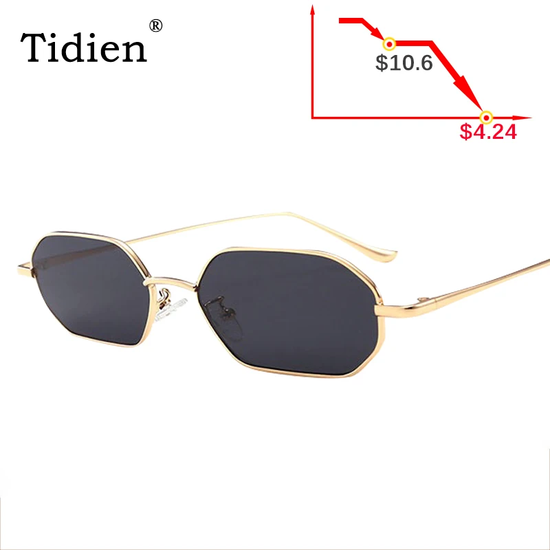 Новинка 2019 Модные металлические женские солнцезащитные очки зеркальные