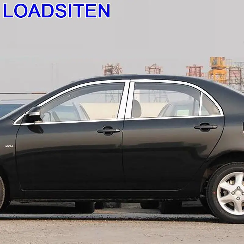 Модифицированные авто окна экстерьера автомобиля Стайлинг молдинги части 04 05 06 07