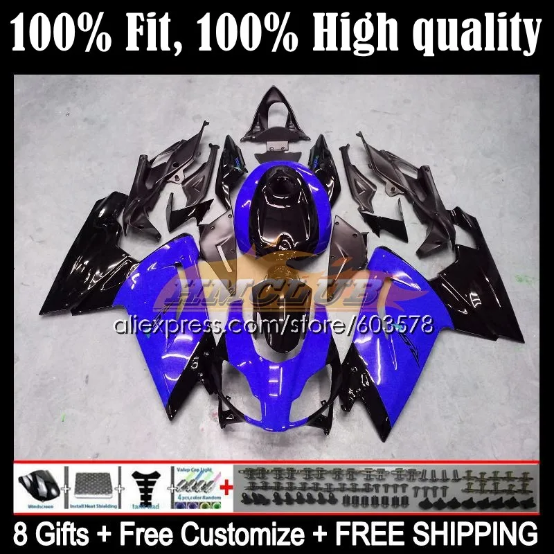 

Injection For Aprilia RS4 RS-125 RSV125 RS125R 58CL.120 RS 125 2012 2013 2014 2015 2016 RS125 12 13 14 15 16 Fairing blue black