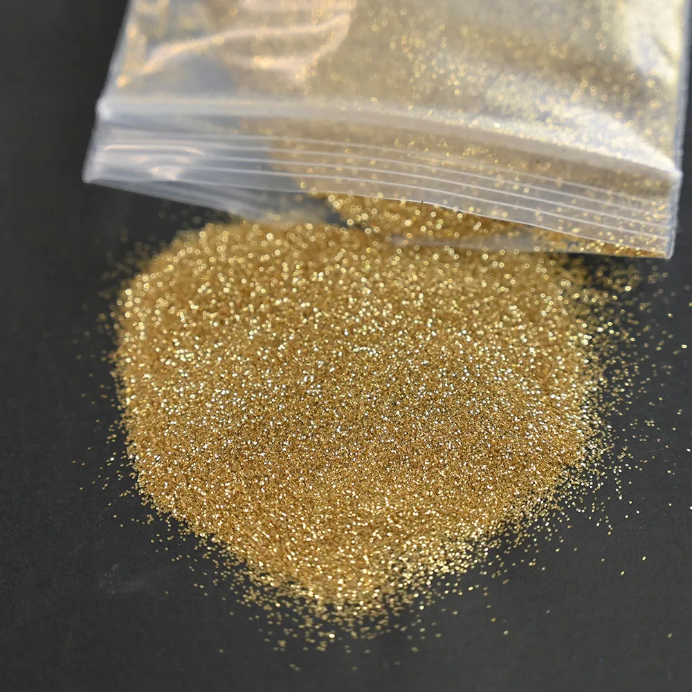 6 пакетов лазерные золотые блестки для ногтей 3D смешанные шестигранные