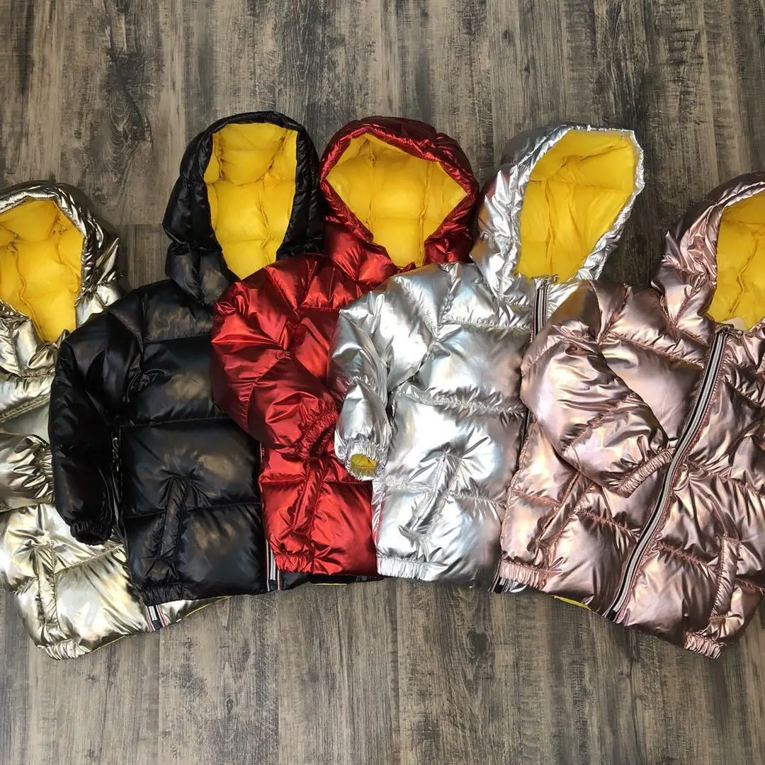 2018 новая детская куртка для маленьких мальчиков и девочек пуховое пальто с