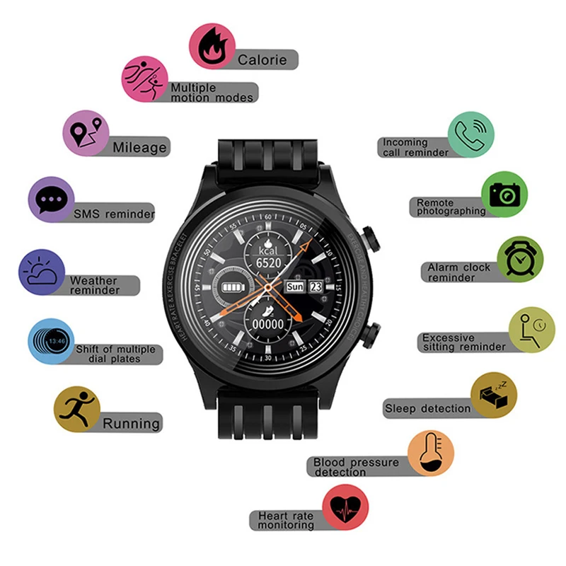 Силиконовые смарт часы на ремешке для мужчин и женщин водонепроницаемый