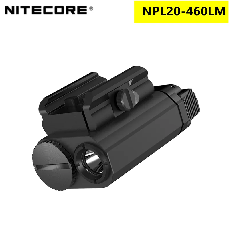 

Nitecore NPL20 460 люмен тактическая лампа для пистолета компактный рельсовый светодиодный армейский фонарик Тактический прожектор водонепроница...