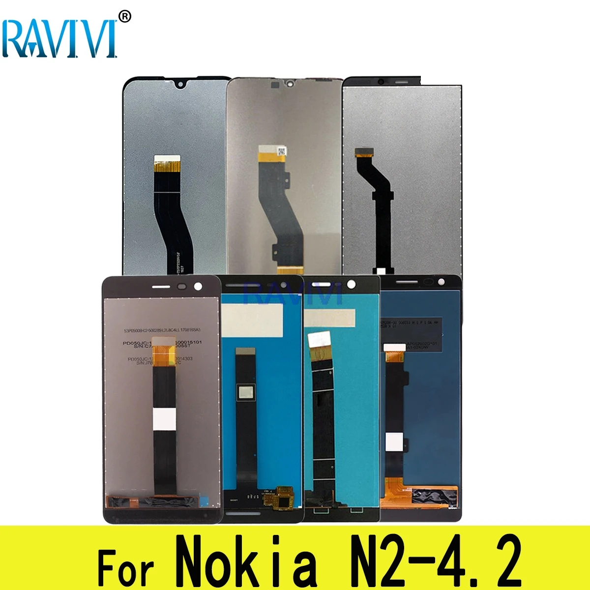 ЖК дисплей для Nokia 2 1 3 4 с сенсорным экраном и дигитайзером в сборе Замена