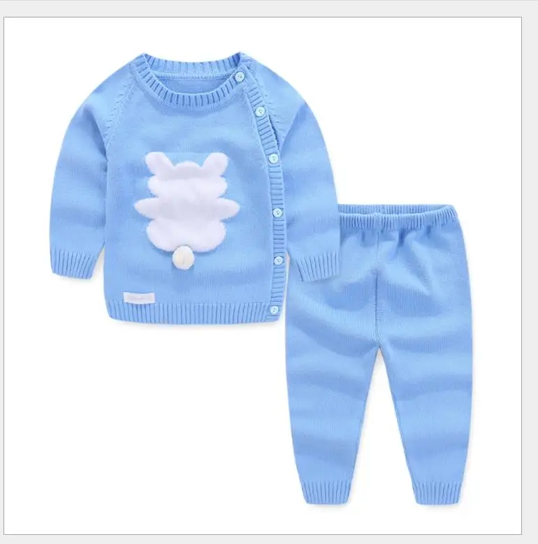 

Baby tie sweater suit