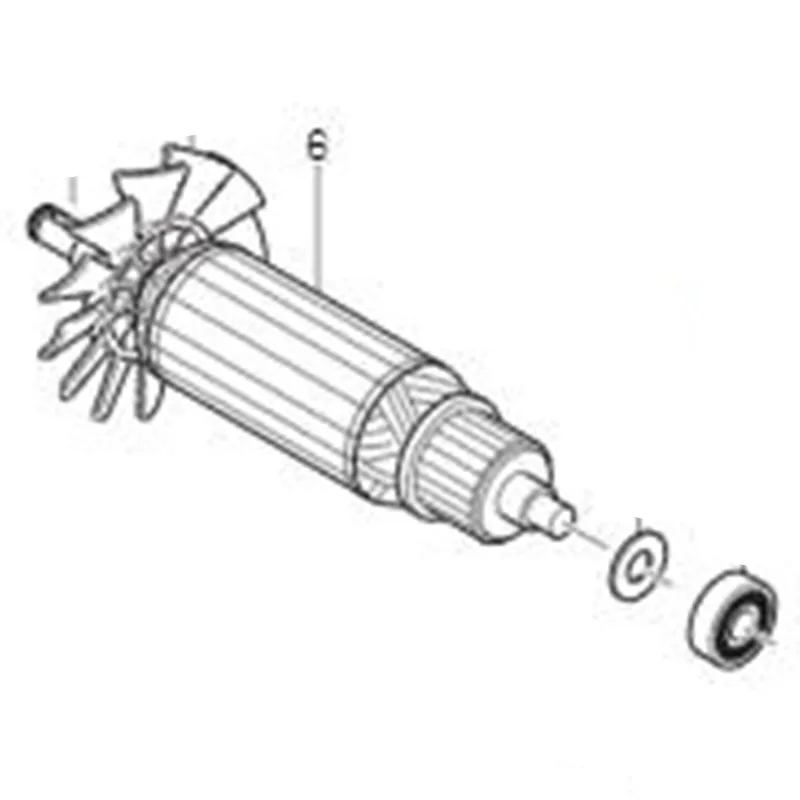 

AC220-240V MAKITA 517438-7 Rotor Motor Armature for MT954 M959 Rotor