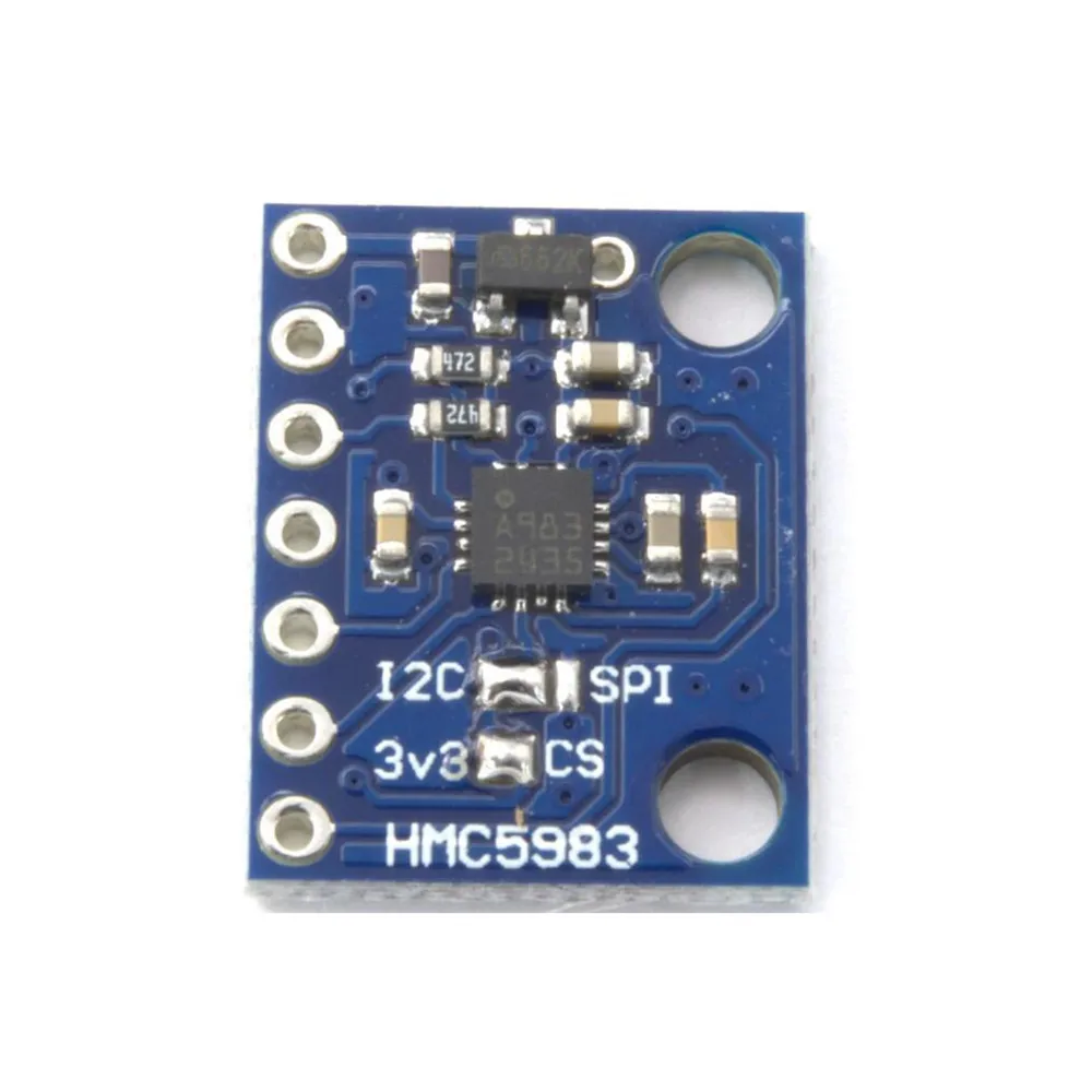 Taidacent SPI I2C цифровой высокоточный 3 осевой триосевой флюсовый Компас магнитометр