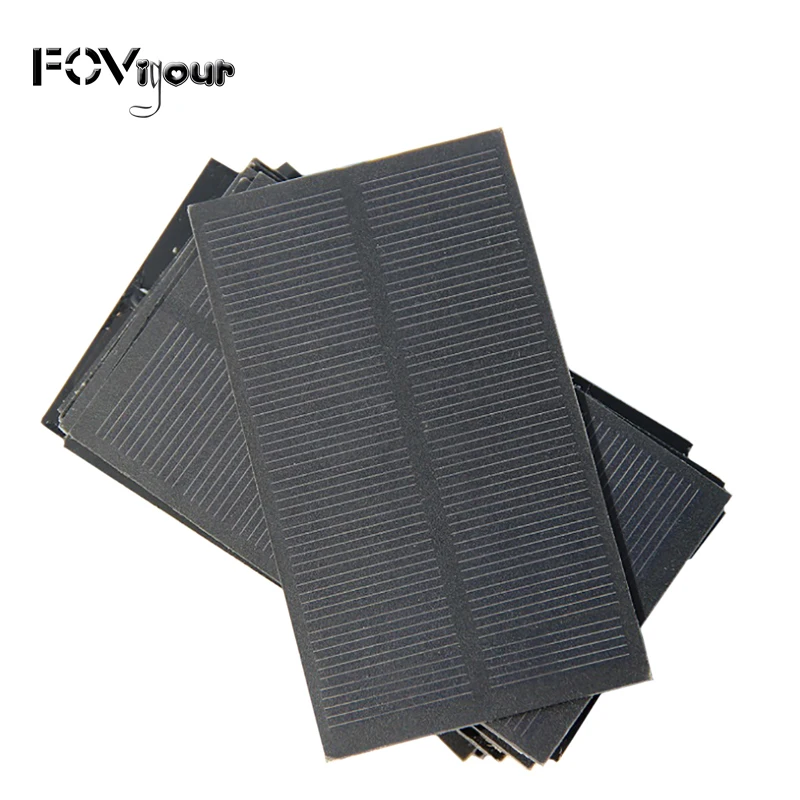 Fovigour 1W 5V Solar Panel Mini Module Solar System kits Laminated Solar  Cells Charger DIY