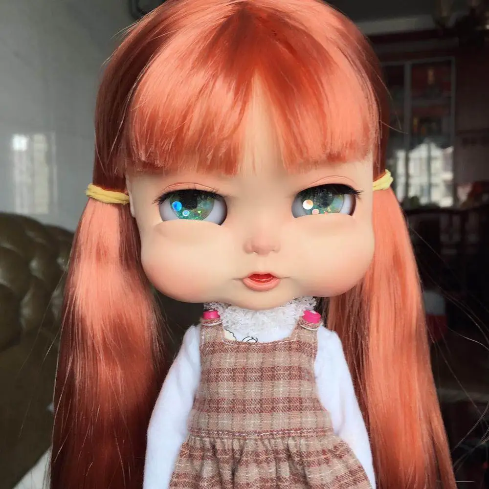 ICY 19 шарнирная кукла blyth с макияж лица белая кожа волосами Девушка подарок тоник