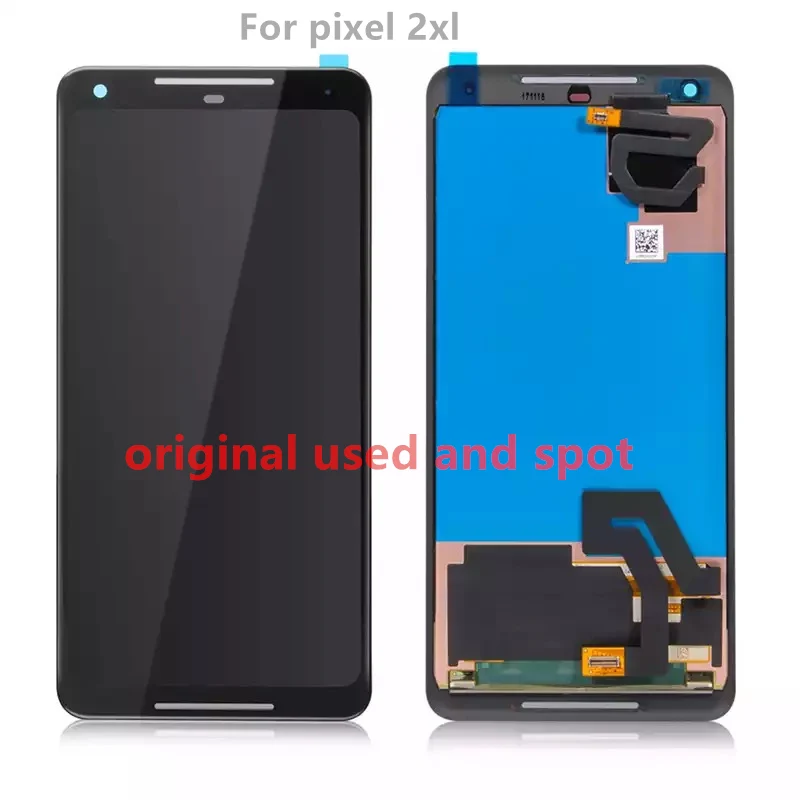3A + 100% оригинальный Pixel 2xl LCD для Googl e 2 XL дисплей кодирующий преобразователь