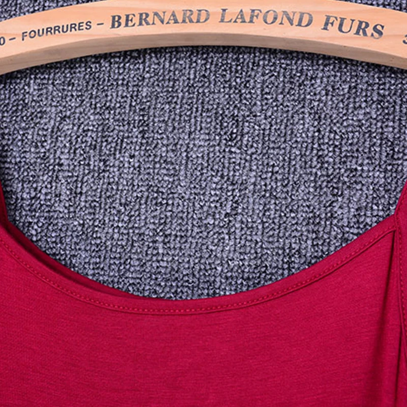 Женское длинное платье из модала повседневное черное до щиколотки с круглым