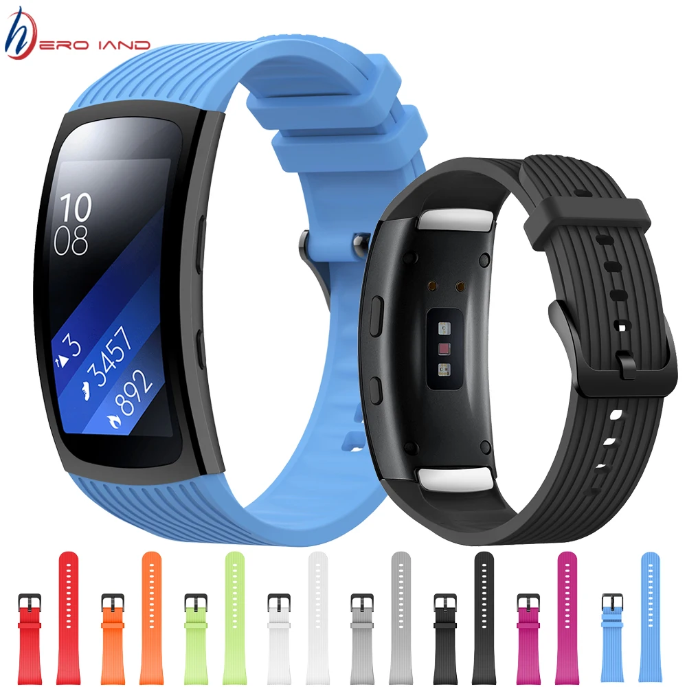 Сменный Браслет для Samsung Gear Fit 2 Pro ремешок с металлической пряжкой роскошный