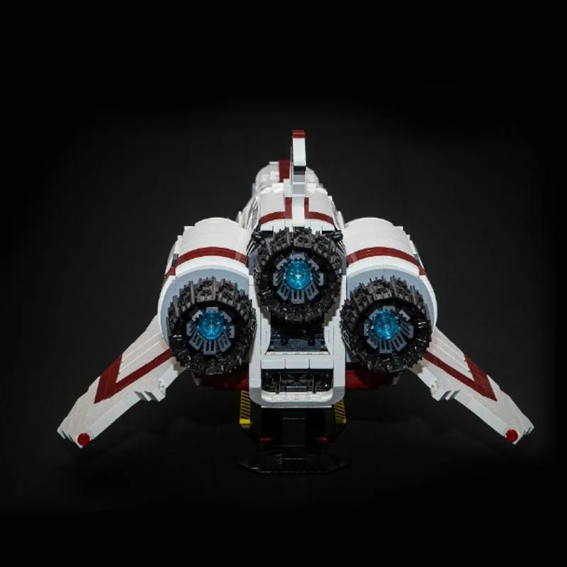 

New The Battlestar Galactica MOC Colonial Viper MKII fit MOC-9424 Star Space Ship Series Wars building blocks bricks kid toy