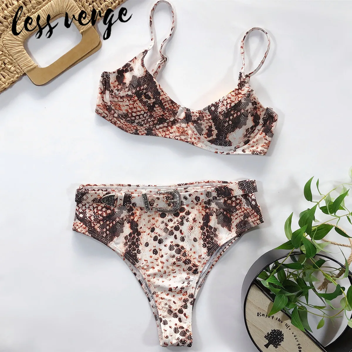 Женский купальник бикини с принтом леса|Купальники| |