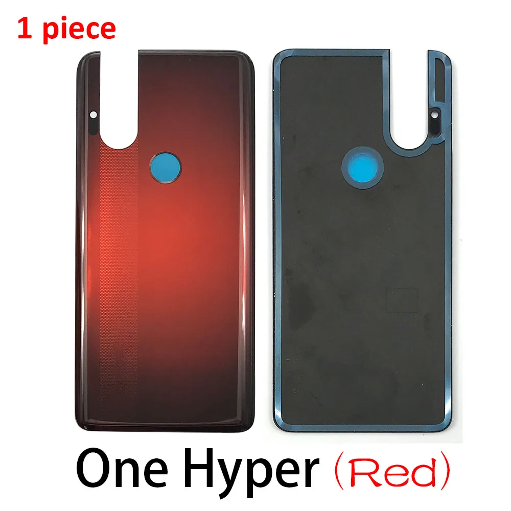 1PCS Rear Battery Cover For Moto One Vision Fusion Zoom Hyper Macro Back Glass Shell Door Housing Case Replacement Brand New | Мобильные