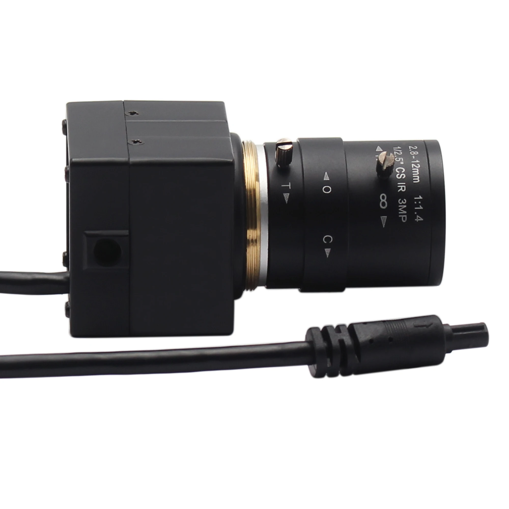 1MP 1280X720 HD цифровая usb камера видео веб наблюдения с 2 8 12 мм ручной варифокальный
