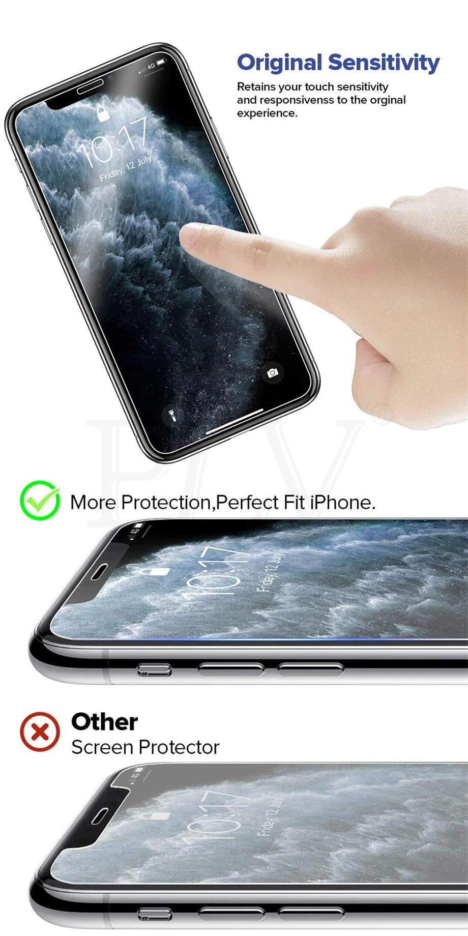 3 шт полное покрытие закаленное стекло для iphone 11 Pro Max стекло iphone X XR XS Max Защитная пленка для экрана для iphone 11 pro max