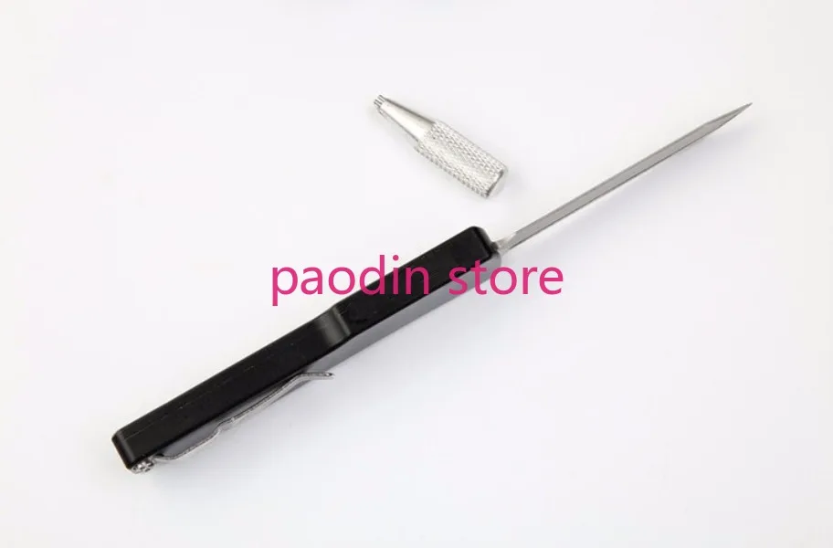 Мини нож UT70 с двойным лезвием двойного действия тактический карманный складной