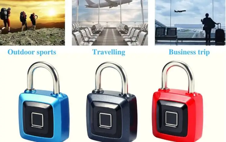 Высокая безопасность BT синий зуб бесключевая дверь замок отпечатков пальцев Loc |