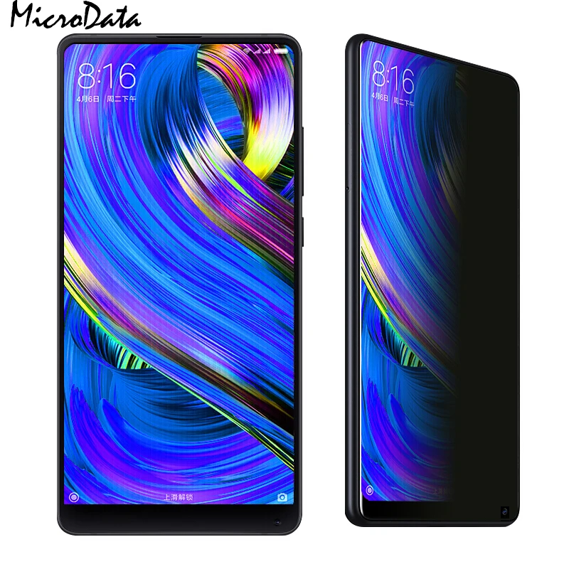 Защитное закаленное стекло MicroData для Xiaomi Mi Mix 2 2S 3 | Мобильные телефоны и