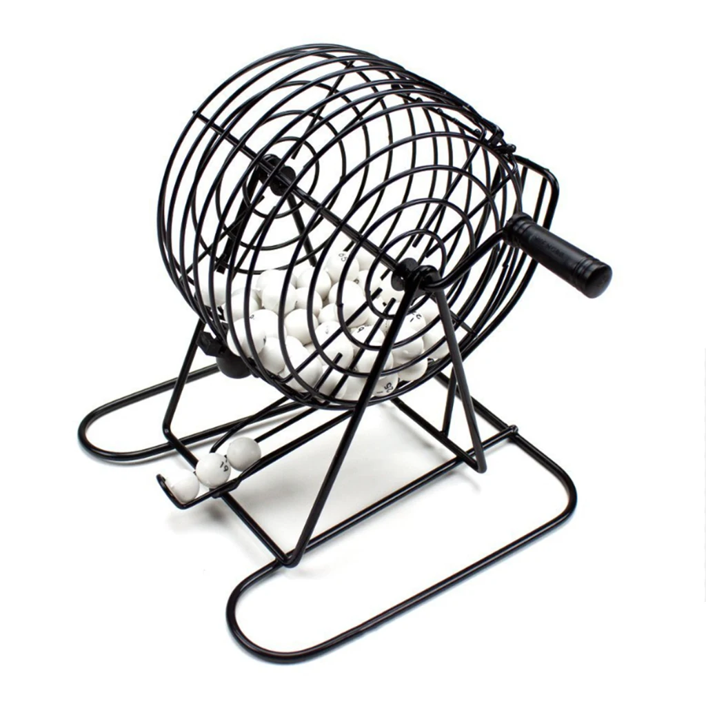 Лотерейная клетка для бинго инструменты игры в питье 75 шт. шарики 1x доска