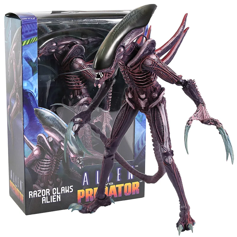 

Neca Avp Alien Vs. Predator Arachnoid Chrysalis Razor Claws Alien 7" Scale Pvc Action Figure Collectible Model Toy