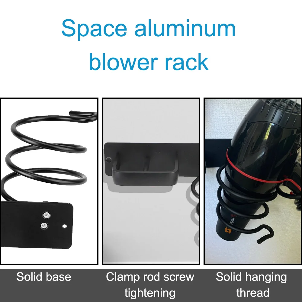 

Hair Straightener Holder Storage Rack Bathroom Shelf Storage Accessories Hair Dryer Holder Rack Organizer Wall Mounted