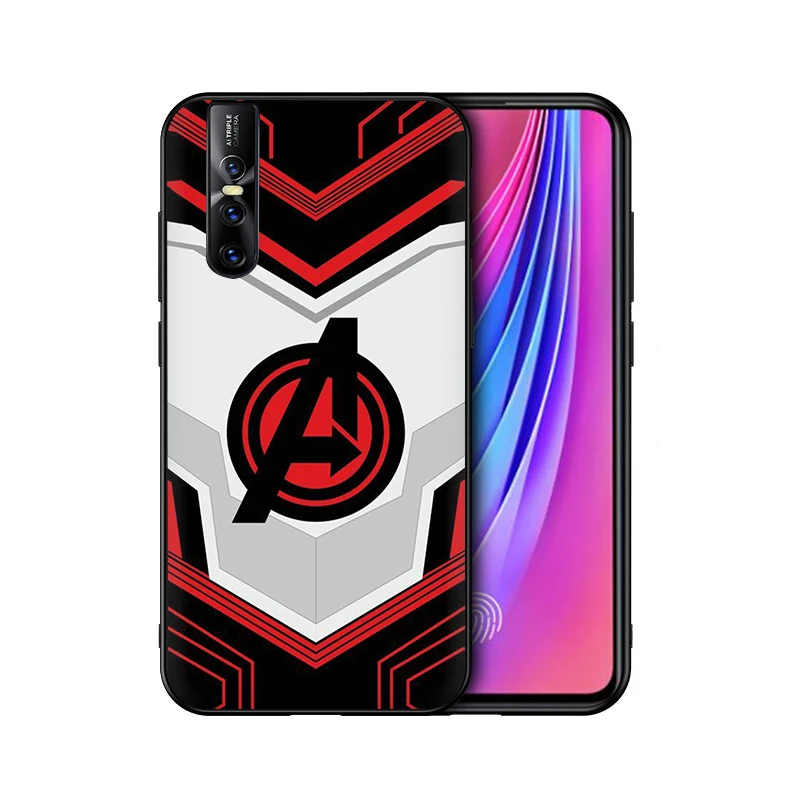 B3 EWAU Marvel Человек-паук Vemon Железный человек Силиконовый чехол для мобильного телефона крышка для Vivo Y53 Y55s Y81s Y79 V9 V11 V15 Pro Y69 Y71 Y91C Y93 Y66 X9s Z5X - Цвет: B3