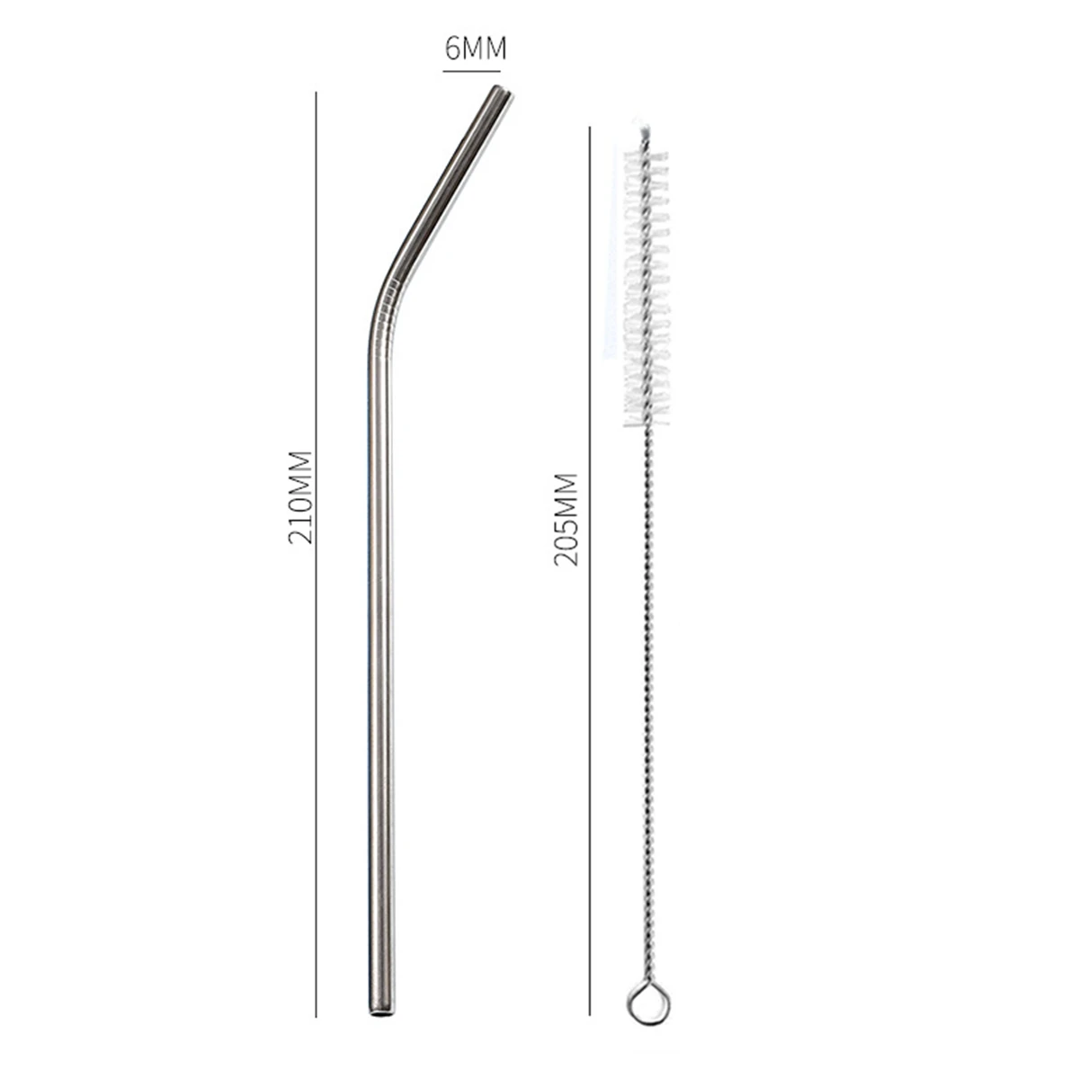 

Металлическая соломинка из нержавеющей стали 304