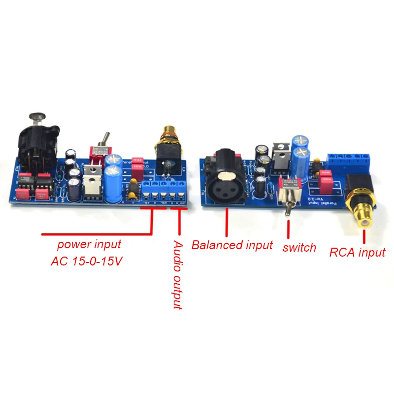 Lusya SSM2141 сбалансированный XLR сигнал к несбалансированному RCA одноконцевой