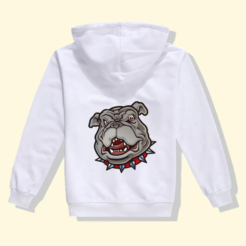 Наклейка на одежду с изображением бульдога домашних животных|Принадлежности для