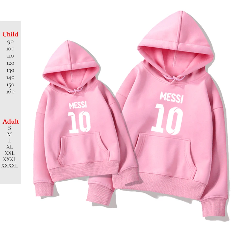 Толстовка с Месси розовое пальто пуловеры повседневный свитшот в стиле хип хоп