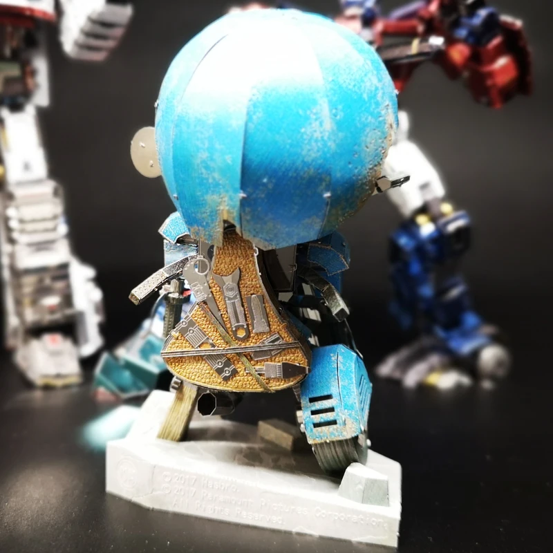 MU 3D металлическая головоломка Sqweeks последний Рыцарь Модель наборы YM-N054 DIY 3D лазерная резка сборка головоломки игрушки Автоботы