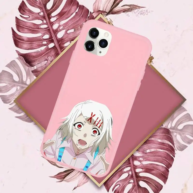 

JUUZOU SUZUYA Tokyo Ghouls Phone Case Candy Color for iPhone 11 12 mini pro XS MAX 8 7 6 6S Plus X SE 2020 XR