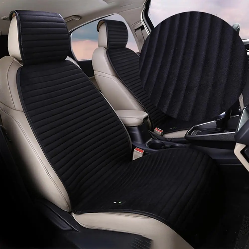 12 В Универсальная автомобильная электрическая Подушка сиденья с подогревом для зимнего автомобиля Стайлинг Подушка с подогревом подушки автомобильные чехлы автомобильные аксессуары