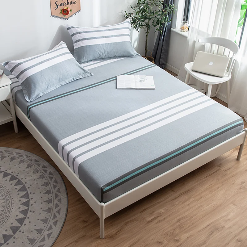 Детский наматрасник с рисунком динозавра, хлопок, простыня с эластичной резинкой, простыня постельное белье