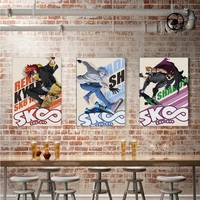 classic japanese anime sk8 the infinity poster canvas printed for homebar decoration printed poster painting wall decals gift