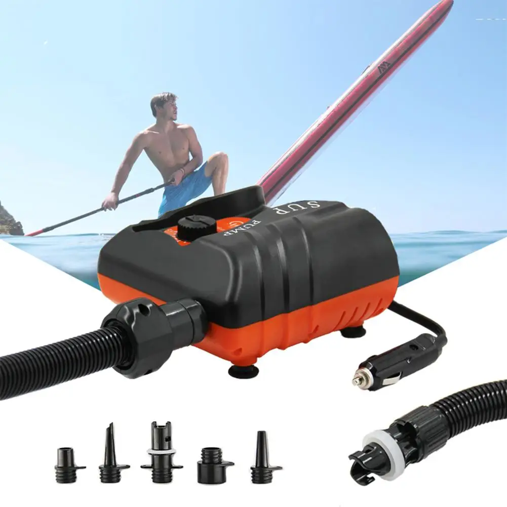 

Portable High Pressure DC12V Electrical Electric Air Pump 16psi Air Pump For Outdoor Paddle Board Air Mattress Inflatable Parts