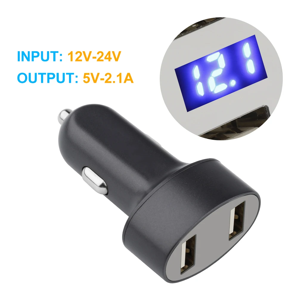 Автомобильное зарядное устройство Rocketek с 2 usb портами 4 А|charger adapter|phone charger adaptermobile