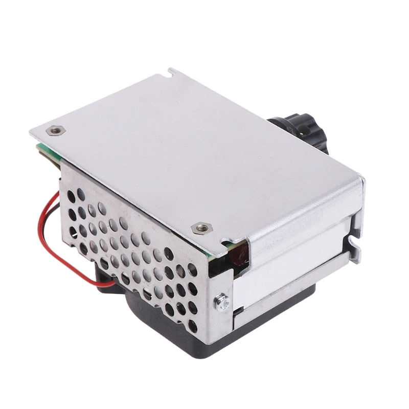 AC Electric Regulator Motor Speed Controller 220V 4000W SCR Temperature Voltage With Fan Big Power Brightness Dimmer | Обустройство