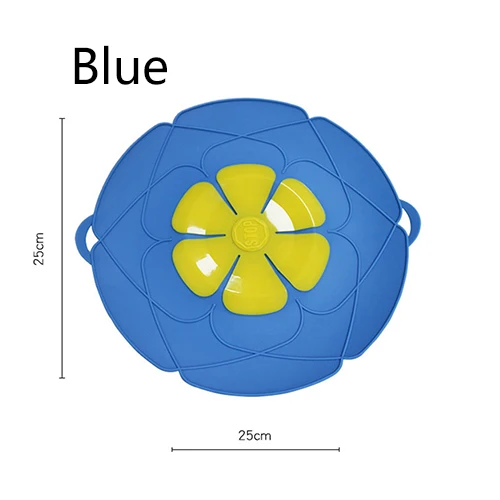 

Creative Flower Silicone Lids Spill Stopper Silicone Anti-Overflow Plugging Pot Lid Kitchen Accessories Pots Cookware Household