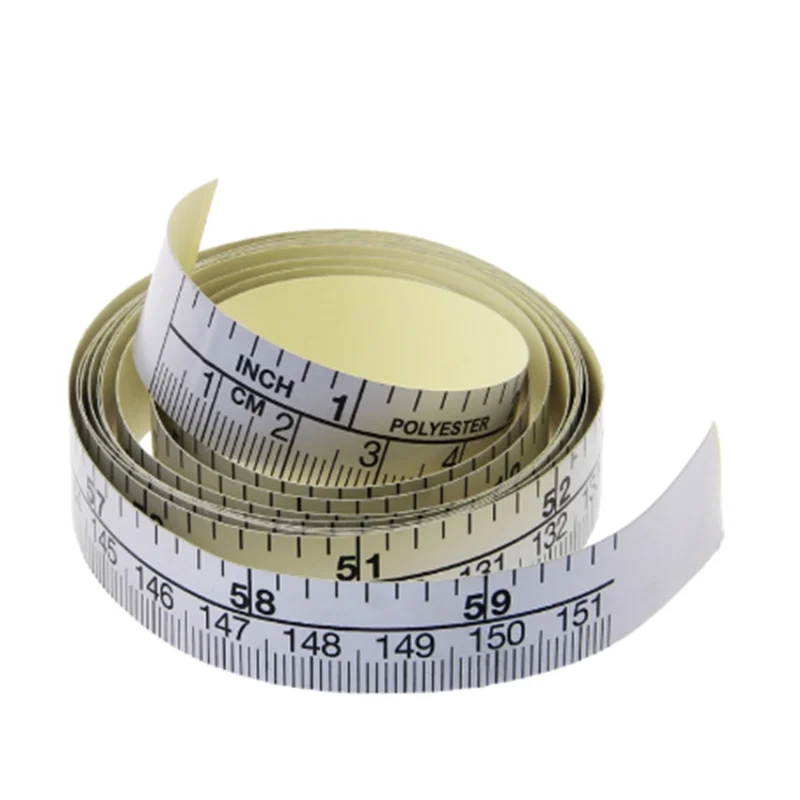 Виниловая самоклеящаяся измерительная лента 150 см 1 шт. | Дом и сад