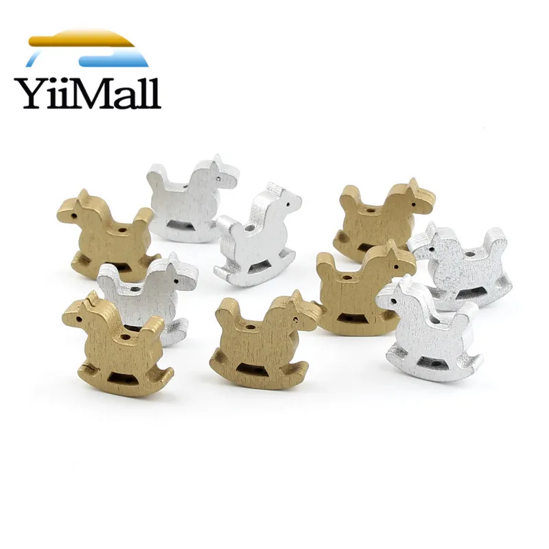 Бусины-разделители деревянные для изготовления ювелирных изделий 23 х25 мм 30 шт. |