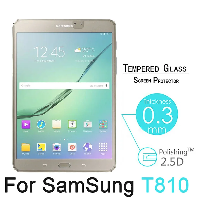 Закаленное стекло HD для Samsung Galaxy Tab S2 9 7 дюйма Защитная пленка планшета T810 T813 T815 T819
