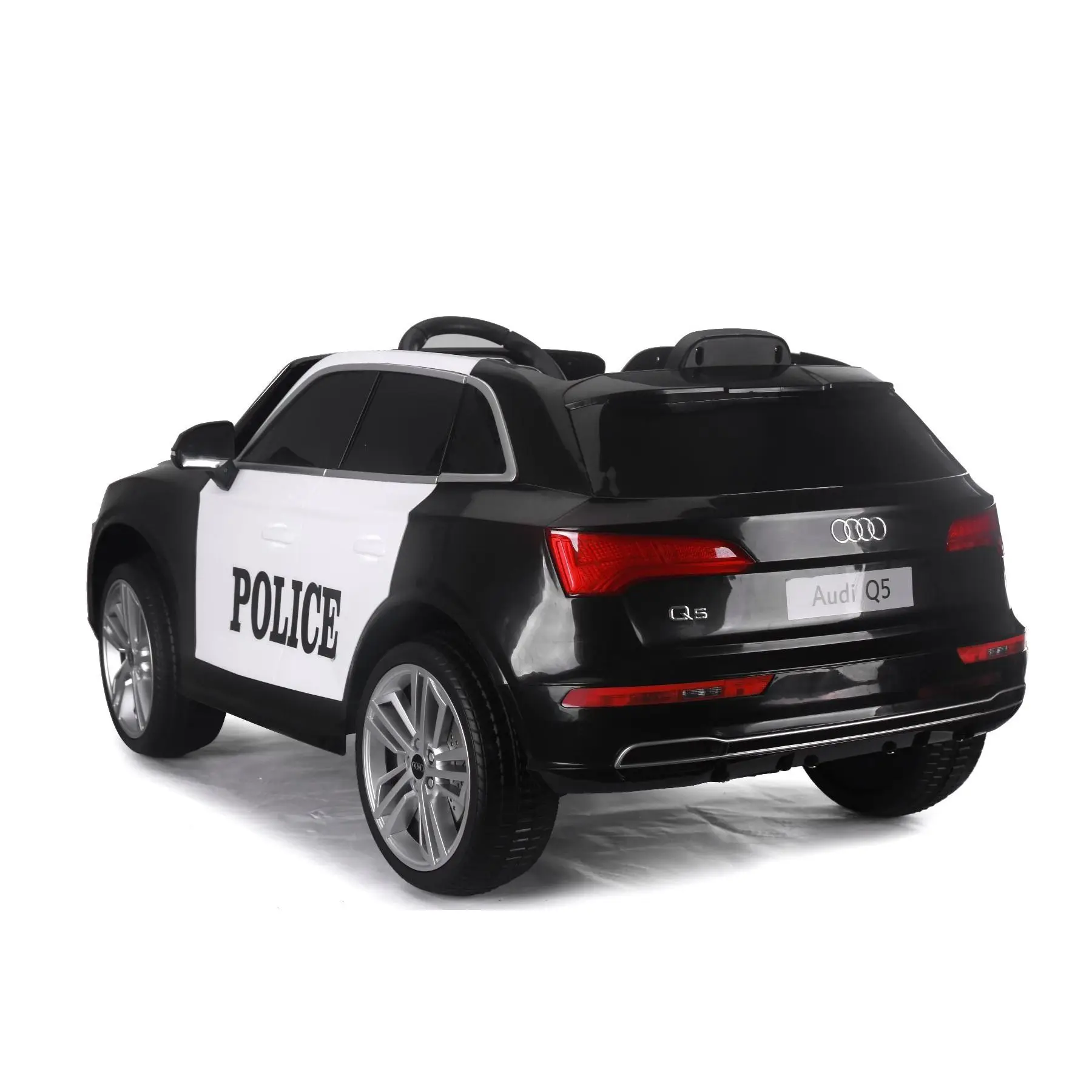 COCHE ELÉCTRICO PARA NIÑOS AUDI Q5 POLICIA 12V RC|Каталки-пушкары машинки| |
